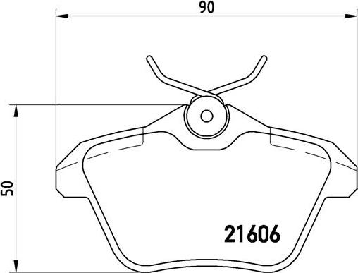 Brembo P 23 067 - Bremžu uzliku kompl., Disku bremzes ps1.lv