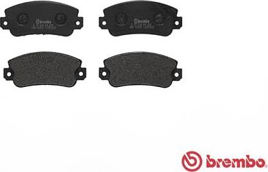 Brembo P 23 029 - Bremžu uzliku kompl., Disku bremzes ps1.lv