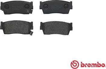 Brembo P 79 006 - Bremžu uzliku kompl., Disku bremzes ps1.lv