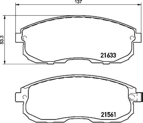 Brembo P 79 030 - Bremžu uzliku kompl., Disku bremzes ps1.lv