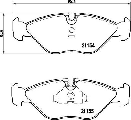 Brembo P 71 005 - Bremžu uzliku kompl., Disku bremzes ps1.lv