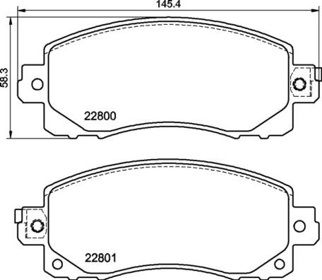 Brembo P 78 028 - Bremžu uzliku kompl., Disku bremzes ps1.lv