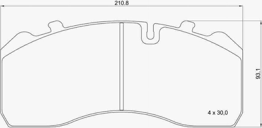 Brembo P A6 028 - Bremžu uzliku kompl., Disku bremzes ps1.lv