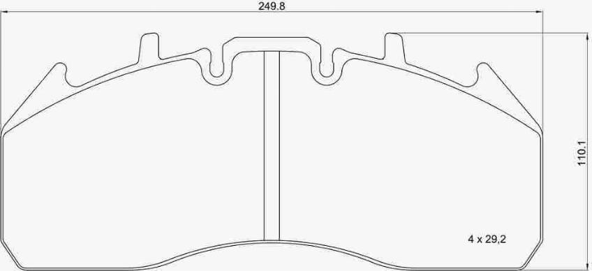 Brembo P B7 103 - Bremžu uzliku kompl., Disku bremzes ps1.lv