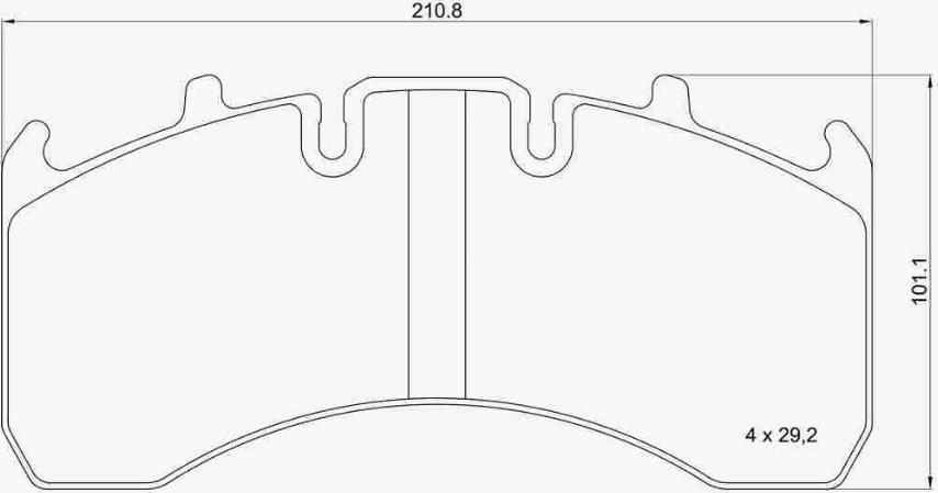 Brembo P C7 003 - Bremžu uzliku kompl., Disku bremzes ps1.lv