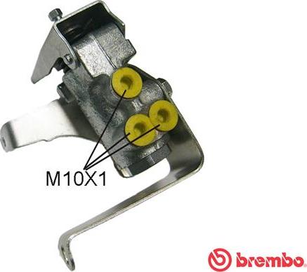 Brembo R 61 019 - Bremžu spēka regulators ps1.lv