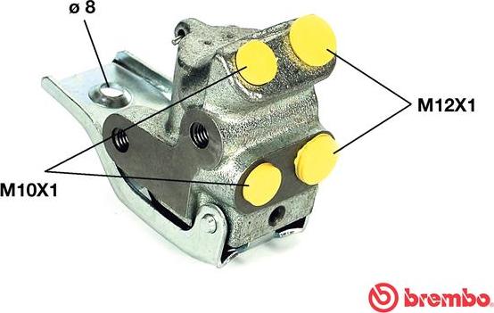 Brembo R 68 009 - Bremžu spēka regulators ps1.lv