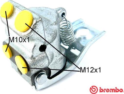 Brembo R 68 015 - Bremžu spēka regulators ps1.lv