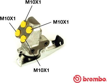 Brembo R 85 006 - Bremžu spēka regulators ps1.lv