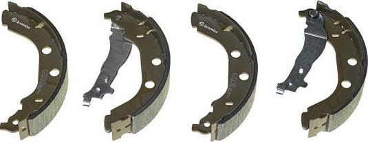 Brembo S 61 523 - Bremžu loku komplekts ps1.lv