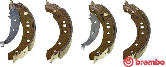 Brembo S 68 547 - Bremžu loku komplekts ps1.lv