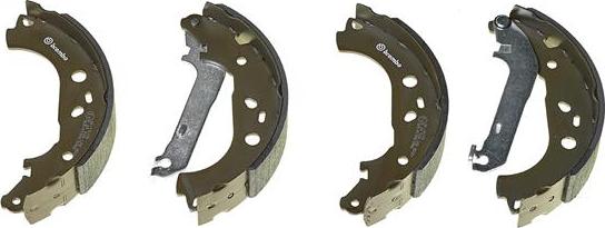 Brembo S 24 534 - Bremžu loku komplekts ps1.lv