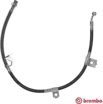 Brembo T 30 080 - Bremžu šļūtene ps1.lv