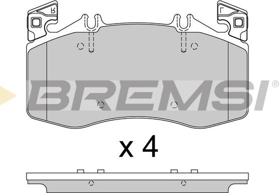 Bremsi BP3938 - Bremžu uzliku kompl., Disku bremzes ps1.lv