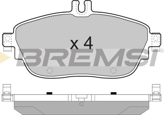 Bremsi BP3496 - Bremžu uzliku kompl., Disku bremzes ps1.lv