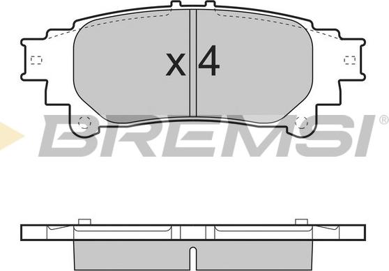 Bremsi BP3534 - Bremžu uzliku kompl., Disku bremzes ps1.lv