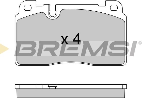 Bremsi BP3592 - Bremžu uzliku kompl., Disku bremzes ps1.lv