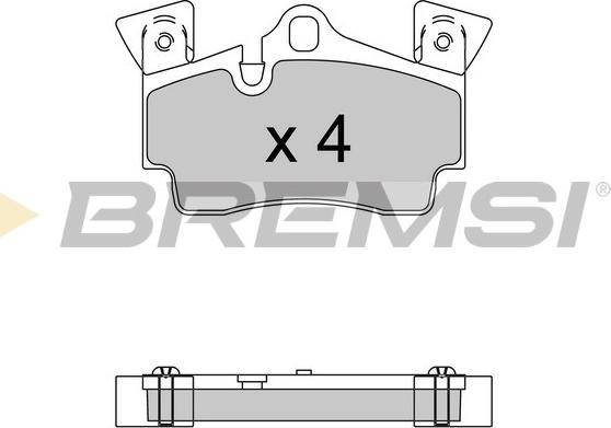 Bremsi BP3574 - Bremžu uzliku kompl., Disku bremzes ps1.lv