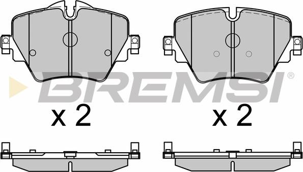 Bremsi BP3643 - Bremžu uzliku kompl., Disku bremzes ps1.lv