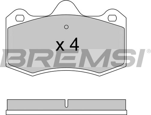 Bremsi BP3617 - Bremžu uzliku kompl., Disku bremzes ps1.lv