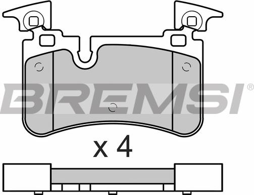 Bremsi BP3676 - Bremžu uzliku kompl., Disku bremzes ps1.lv