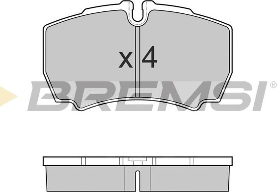 Bremsi BP3025 - Bremžu uzliku kompl., Disku bremzes ps1.lv