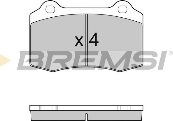 Bremsi BP3155 - Bremžu uzliku kompl., Disku bremzes ps1.lv