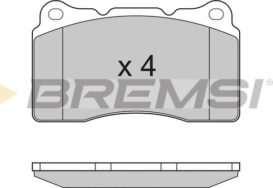 Bremsi BP3167 - Bremžu uzliku kompl., Disku bremzes ps1.lv