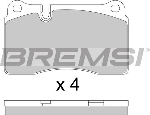 Bremsi BP3815 - Bremžu uzliku kompl., Disku bremzes ps1.lv