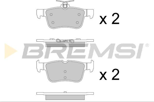 Bremsi BP3877 - Bremžu uzliku kompl., Disku bremzes ps1.lv