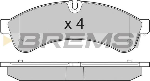 Bremsi BP3365 - Bremžu uzliku kompl., Disku bremzes ps1.lv