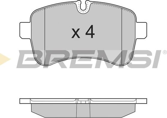 Bremsi BP3315 - Bremžu uzliku kompl., Disku bremzes ps1.lv