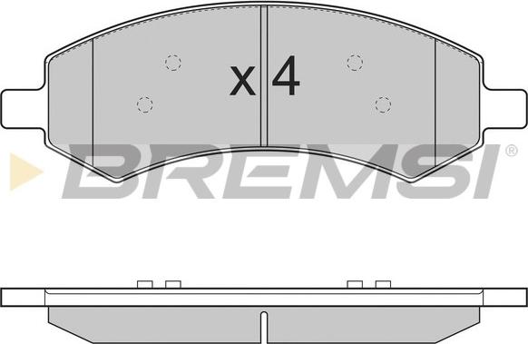 Bremsi BP3310 - Bremžu uzliku kompl., Disku bremzes ps1.lv