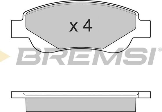 Bremsi BP3225 - Bremžu uzliku kompl., Disku bremzes ps1.lv