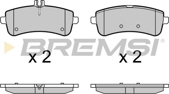 Bremsi BP3709 - Bremžu uzliku kompl., Disku bremzes ps1.lv