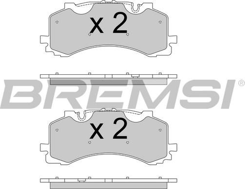 Bremsi BP3776 - Bremžu uzliku kompl., Disku bremzes ps1.lv