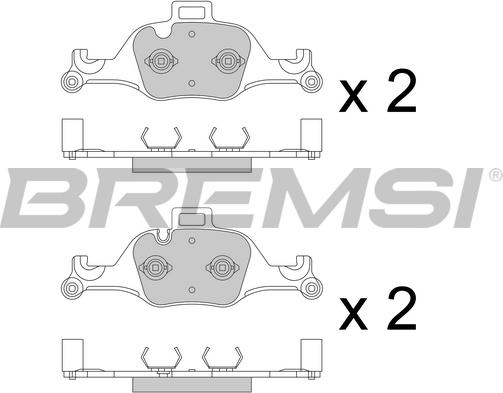 Bremsi BP3777 - Bremžu uzliku kompl., Disku bremzes ps1.lv