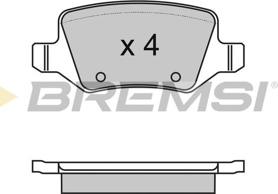 Bremsi BP2983 - Bremžu uzliku kompl., Disku bremzes ps1.lv