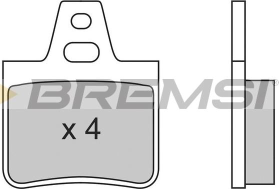 Bremsi BP2455 - Bremžu uzliku kompl., Disku bremzes ps1.lv