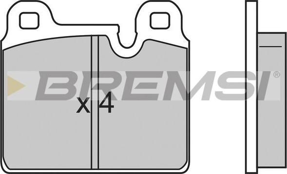 Bremsi BP2636 - Bremžu uzliku kompl., Disku bremzes ps1.lv