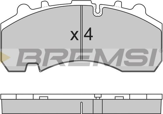 Bremsi BP7314 - Bremžu uzliku kompl., Disku bremzes ps1.lv