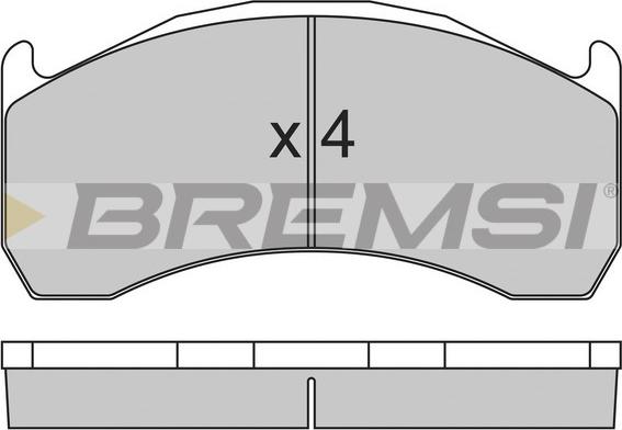 Bremsi BP7320 - Bremžu uzliku kompl., Disku bremzes ps1.lv