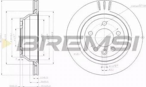 Bremsi DBB698V - Bremžu diski ps1.lv