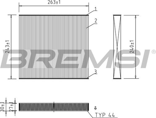 Bremsi FC0941 - Filtrs, Salona telpas gaiss ps1.lv