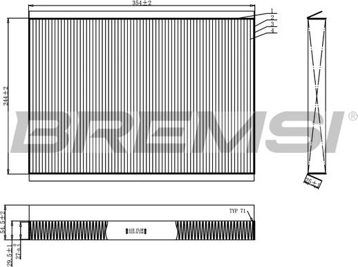 Bremsi FC0962 - Filtrs, Salona telpas gaiss ps1.lv