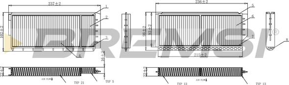 Bremsi FC0903 - Filtrs, Salona telpas gaiss ps1.lv