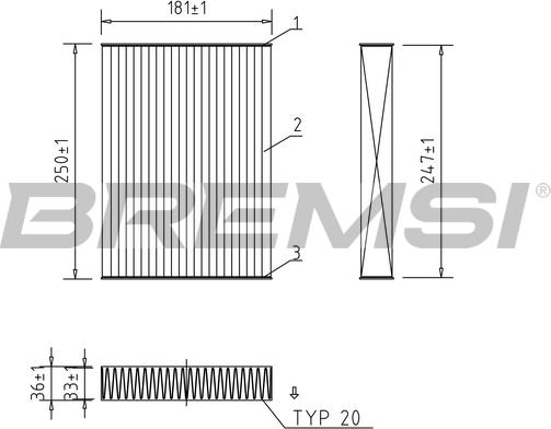 Bremsi FC0927C - Filtrs, Salona telpas gaiss ps1.lv