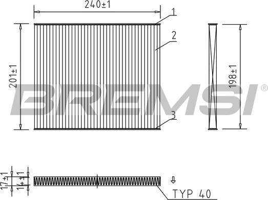 Bremsi FC0975 - Filtrs, Salona telpas gaiss ps1.lv