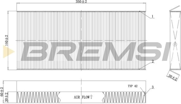 Bremsi FC0480C - Filtrs, Salona telpas gaiss ps1.lv