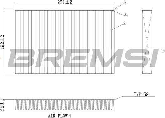 Bremsi FC0473 - Filtrs, Salona telpas gaiss ps1.lv